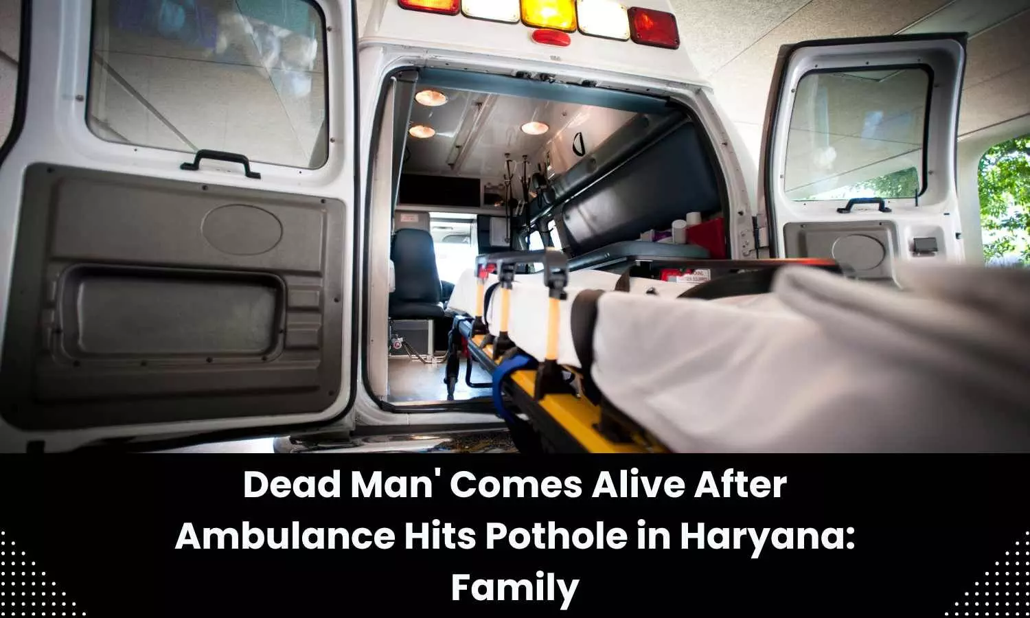 Pothole becomes lifesaver for dead Haryana man