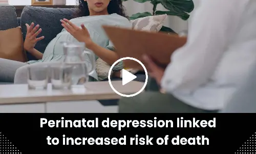 Perinatal depression linked to increased risk of death