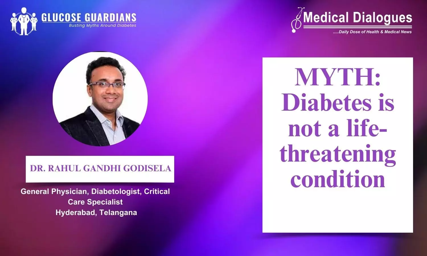 Is Diabetes a Potentially Life-Threatening Condition? - Dr Rahul Gandhi Godisela