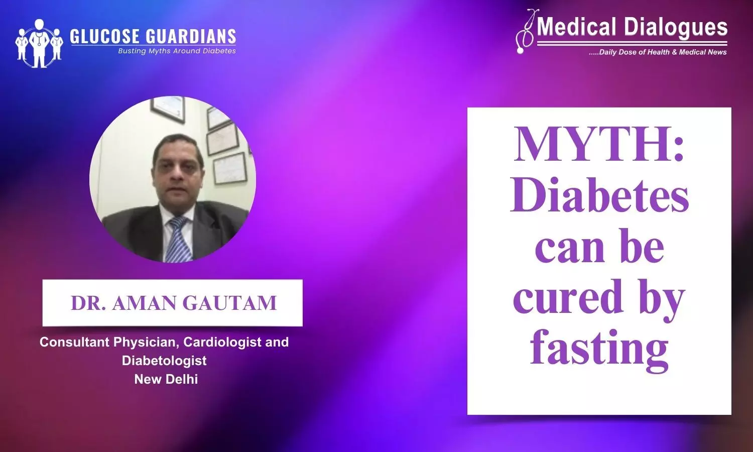 Can diabetes be cured by fasting? - Dr Aman Gautam
