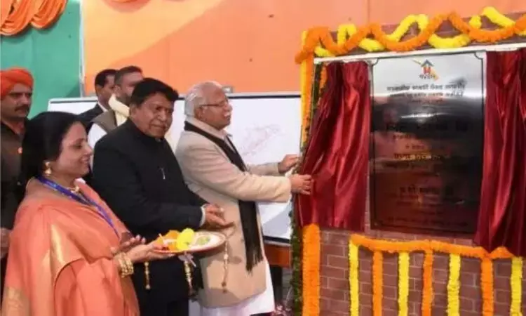 Foundation stone of new medical college and hospital laid in Panchkula, 100 MBBS seats to be added