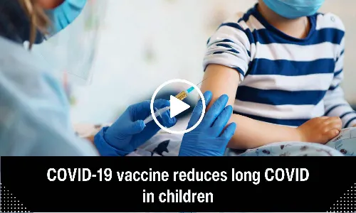 COVID-19 vaccine reduces long COVID in children