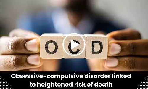 Obsessive-compulsive disorder can be a major risk of death