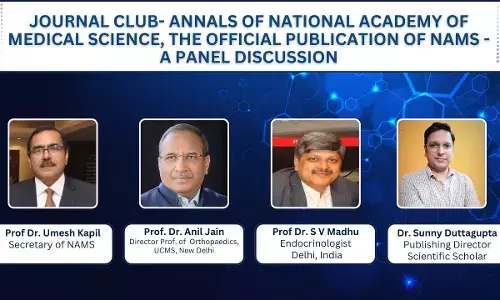 Know your Journal- Annals of National Academy of Medical Science, the official publication of NAMS