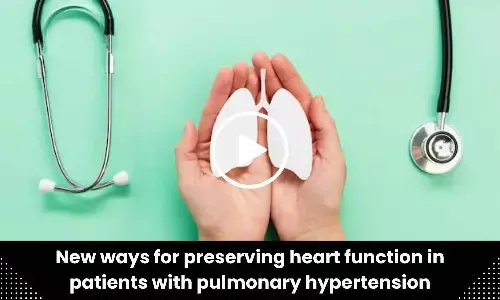 Preserving heart function in patients with pulmonary hypertension