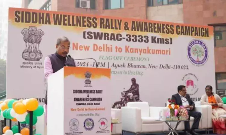 Siddha Wellness and Awareness Campaign: Bikers 20-day Rally from Delhi to Kanyakumari