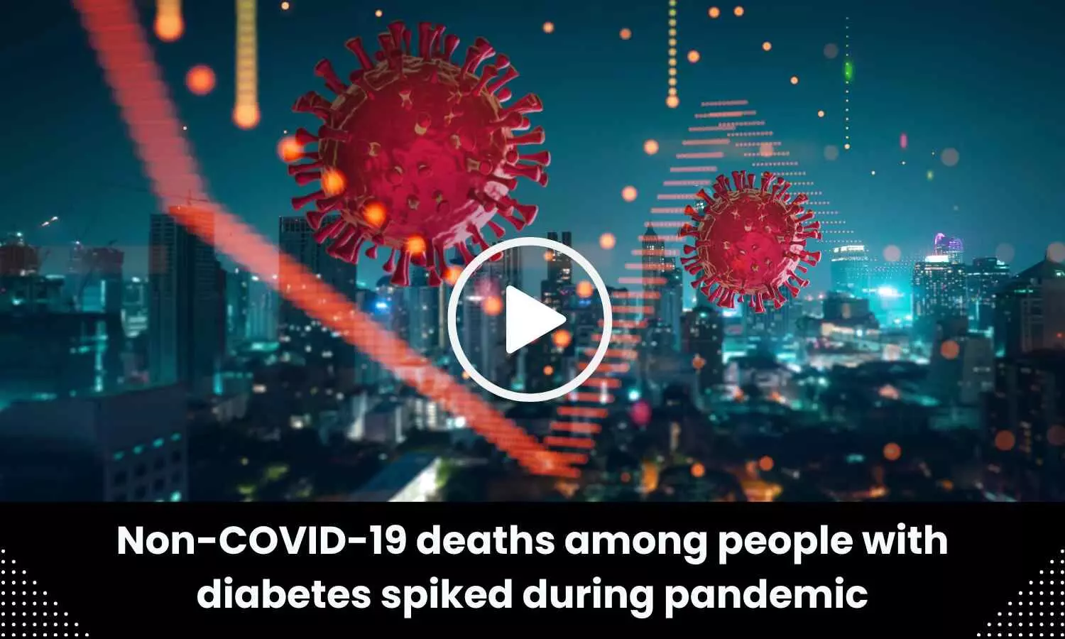 Non-COVID-19 deaths among people with diabetes spiked during pandemic