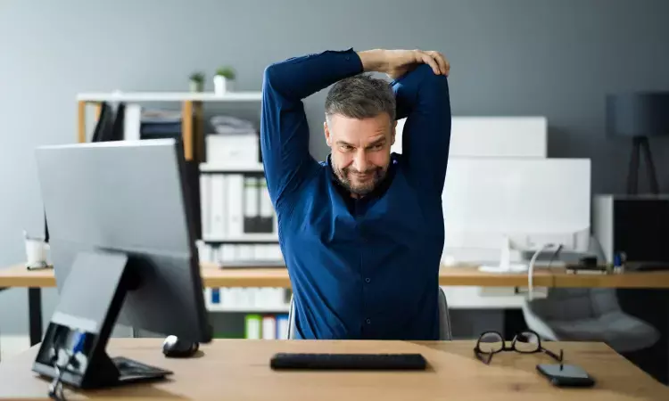 Prolonged occupational sitting tied to greater risk of all-cause and cardiovascular mortality