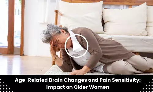 Age-Related Brain Changes and Pain Sensitivity: Impact on Older Women