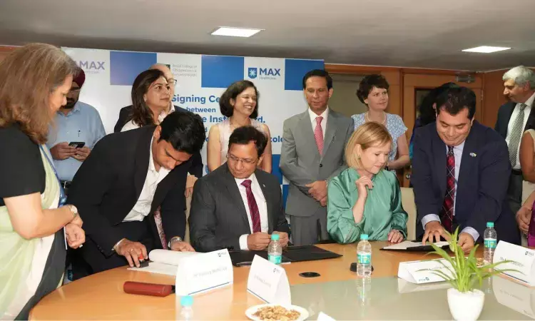 Max Healthcare, Royal College of Obstetricians and Gynaecologists UK join hands to bring MRCOG program to India