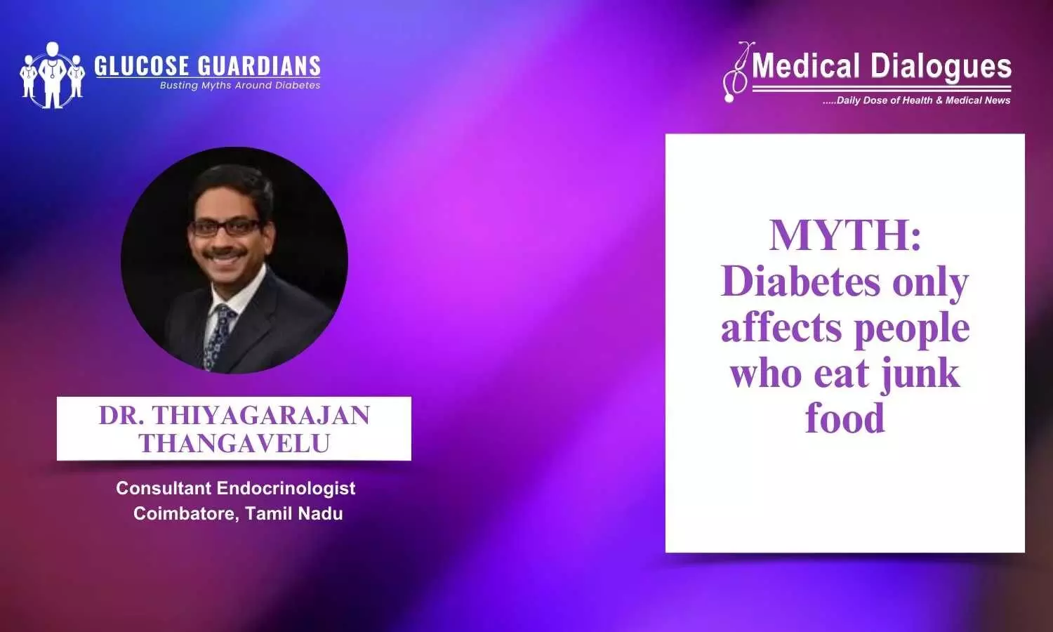 Exploring the Relationship Between Junk Food and Diabetes - Dr Thiyagarajan Thangavelu