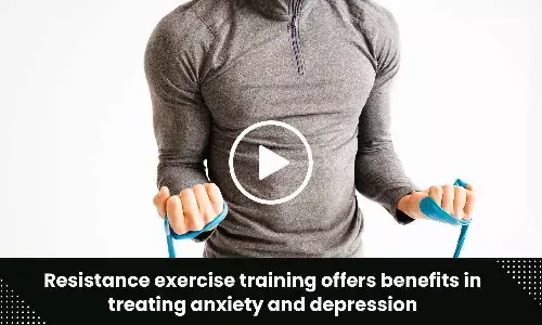 Resistance exercise training offers benefits in treating anxiety and depression