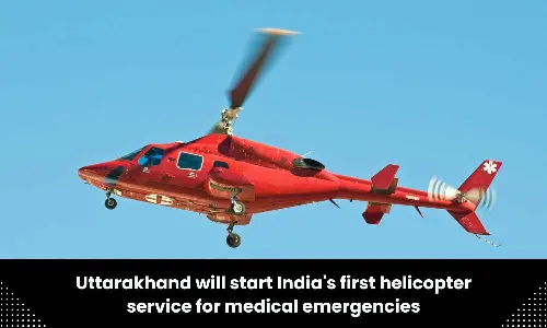 Indias First Helicopter Emergency Medical Service to operate from AIIMS Rishikesh