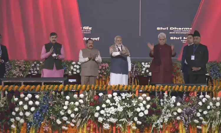 PM Modi inaugurates AIIMS Jammu campus, now 1300 MBBS seats, 650 PG medical seats in JnK