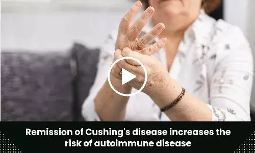 Remission of Cushings disease increases the risk of autoimmune disease