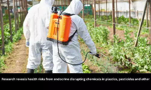 Health risks from endocrine-disrupting chemicals in plastics, pesticides and others