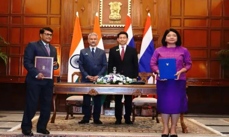 NIA inks MoU with Thailand for academic collaboration in Thai traditional medicine and Ayurveda