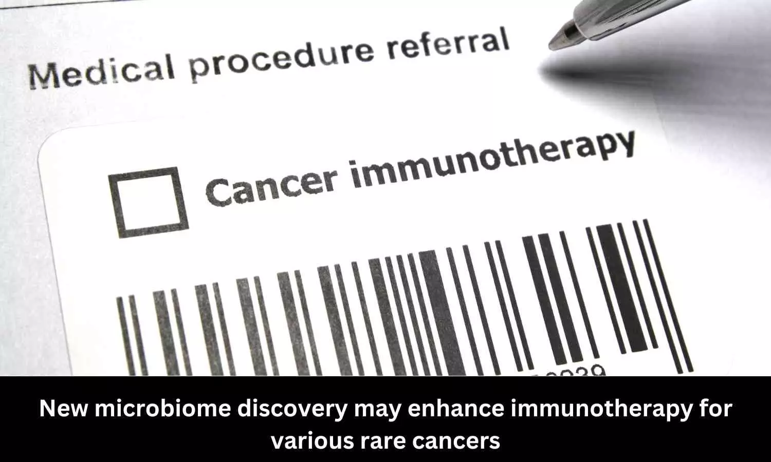 New microbiome discovery may enhance immunotherapy for various rare cancers