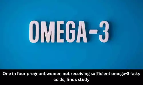 One in four pregnant women not receiving sufficient omega-3 fatty acids, finds study