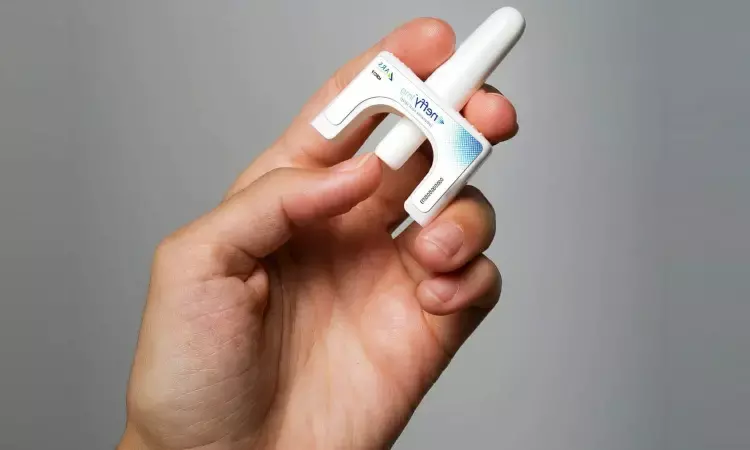 Epinephrine nasal spray reversed allergic reactions minutes after administration, results significant for quest to win FDA approval