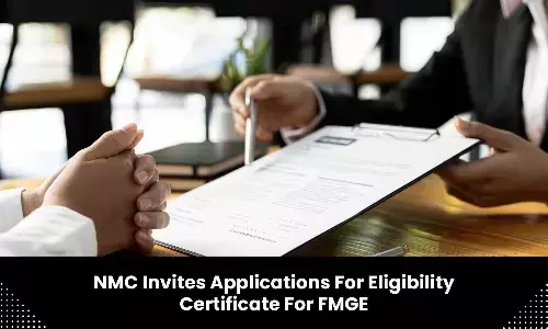 Applications for eligibility certificate for FMGE invited by NMC