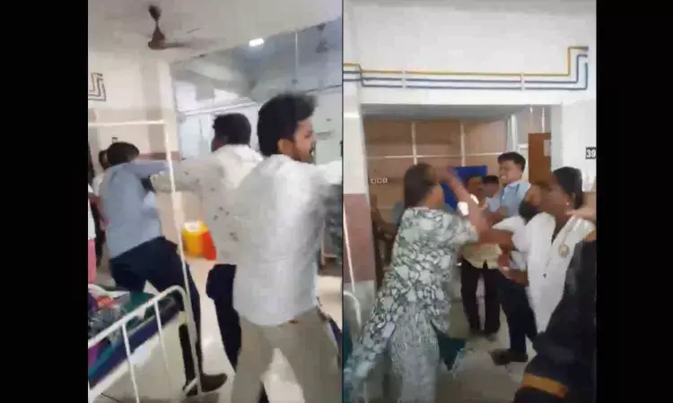 2nd year PG medical student beaten up by patient, kin at Vellore Medical College; Suffers neck injury