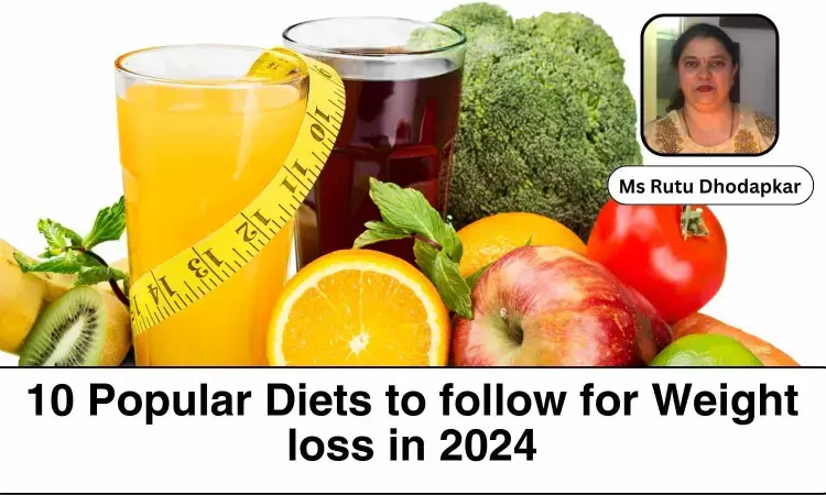 10 Popular Diets to follow for Weight loss in 2024 -  Ms Rutu Dhodapkar