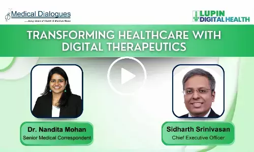 Lupin Digital Health CEO Sidharth Srinivasan Explores the Transformative Impact of Digital Therapeutics