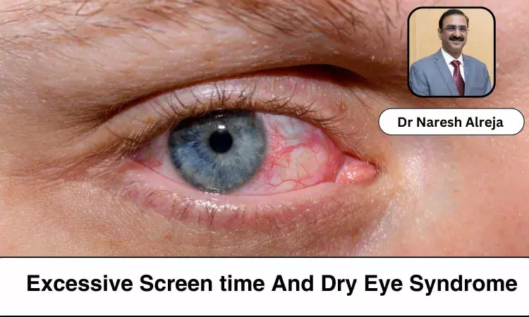 How Excessive Screen Time Is Linked With Dry Eye Syndrome? - Dr Naresh Alreja