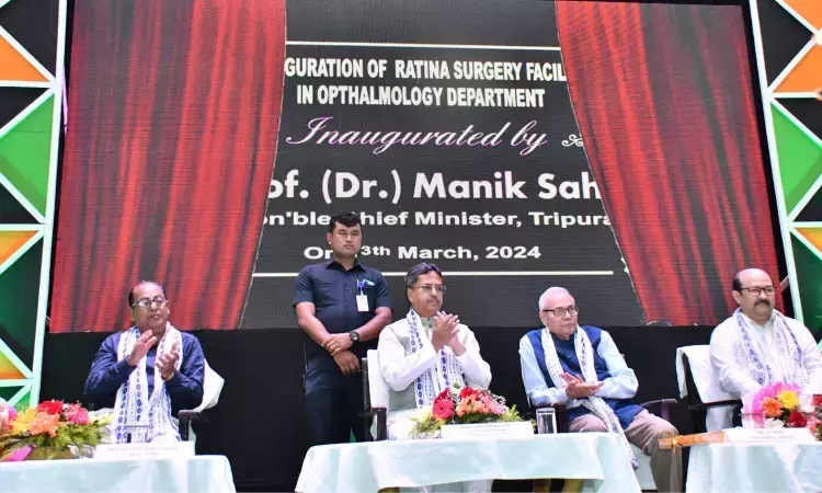 CM Saha urges Tripura Medical College to establish Trauma Care Centre, Embrace CM-JAY Scheme