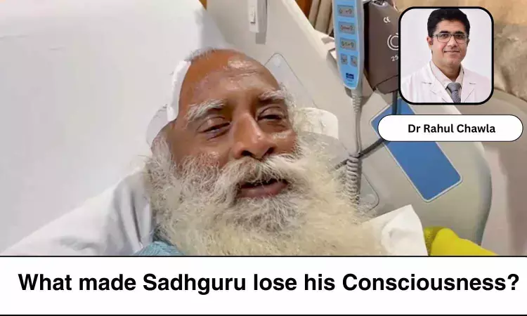 What made Sadhguru lose his Consciousness? Subdural Hematoma: A Neurological Emergency - Dr Rahul Chawla