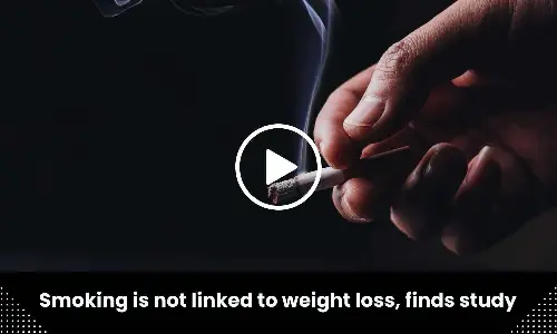 Smoking is not linked to weight loss, finds study