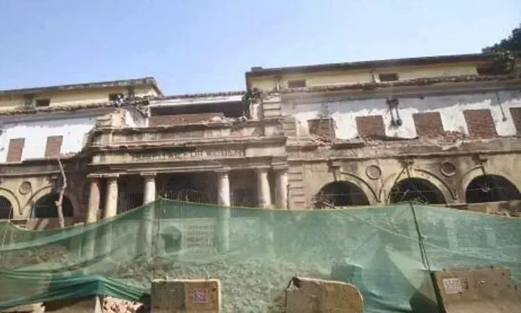 Demolition of Historic Women Hospital at PMCH sparks outcry