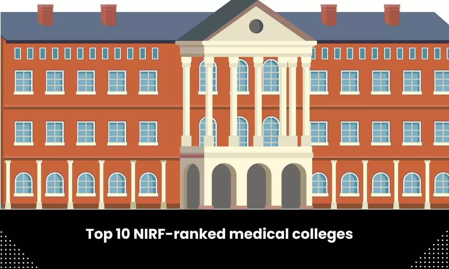 List of top 10 medical colleges in India as per NIRF Rankings