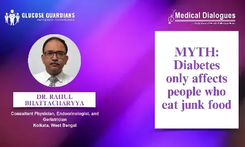Misconceptions related to eating Junk food in Diabetes - Dr Rahul Bhattacharyya