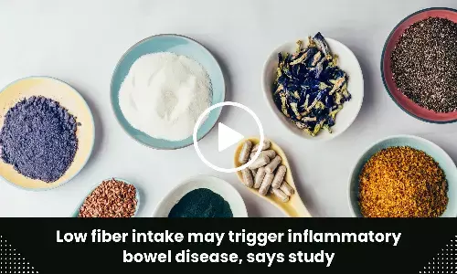 Low fiber intake may trigger inflammatory bowel disease, says study