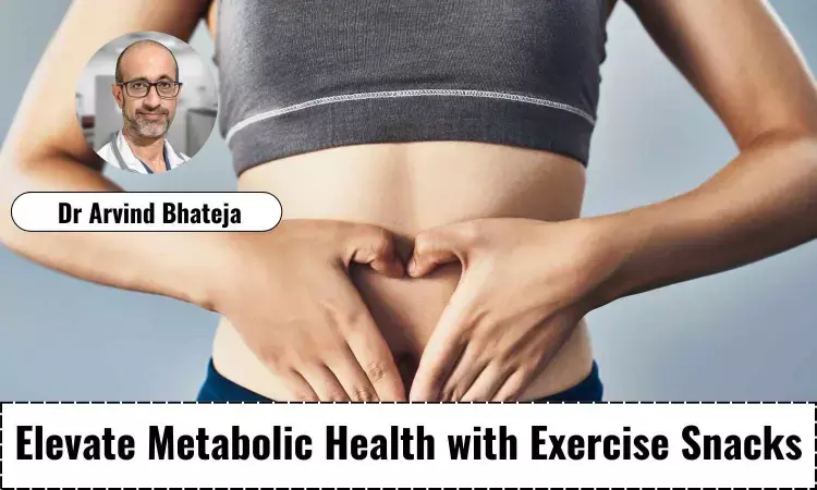 How to Elevate Metabolic Health with Exercise Snacks? - Dr Arvind Bhateja