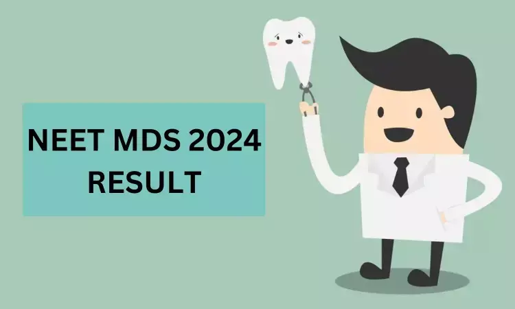 NEET MDS 2024 results out, Know Cut-off percentile here