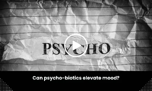 Can psycho-biotics elevate mood?
