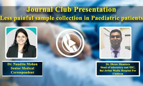 Innovative Approach Eases Sample Collection for Pediatric Patients, Promises Improved Experience- Ft. Dr Dhruv Mamtora