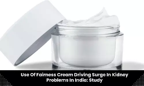 Study shows use of fairness cream driving hike in kidney problems in India