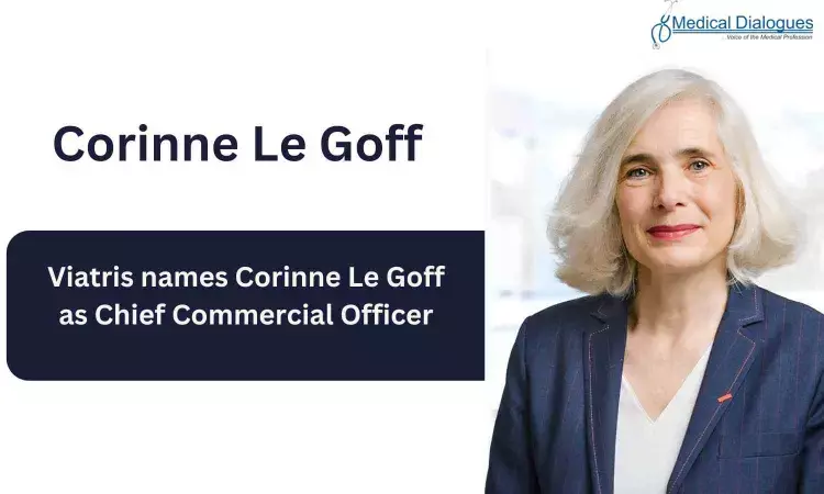 Viatris names Corinne Le Goff as Chief Commercial Officer
