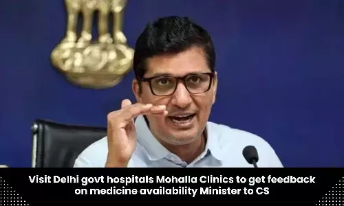 Saurabh Bharadwaj directs chief secretary to visit Delhi govt hospitals, Mohalla Clinics to get feedback on medicine availability