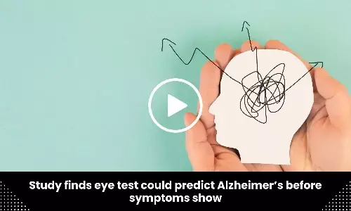 Study finds eye test could predict Alzheimers before symptoms show