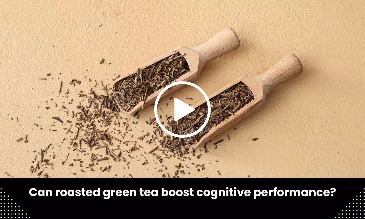 Can roasted green tea boost cognitive performance?