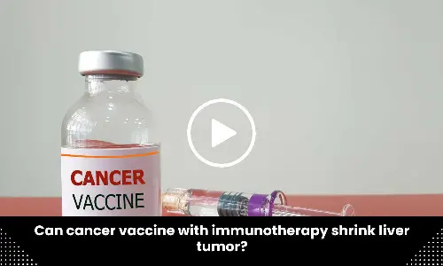 Can cancer vaccine with immunotherapy shrink liver tumor?