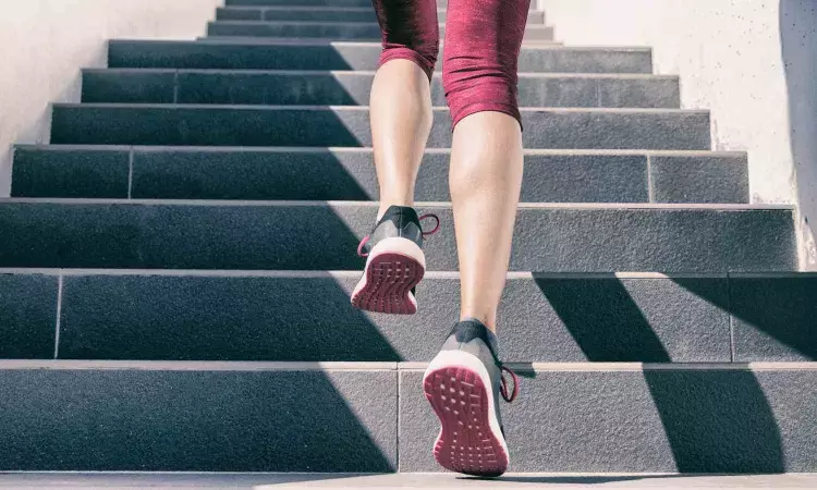 Stairs climbing may increase longevity, claims study
