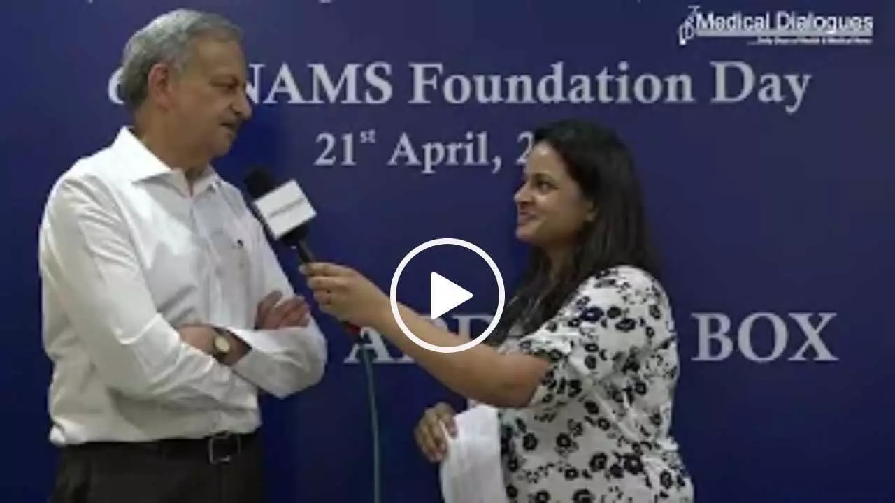 Dr Shiv Kumar Shines Light on NAMS Triumphs during 64th Annual Day Celebration