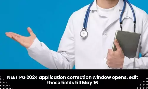 NEET PG 2024 correction window opens