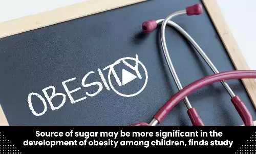 Source of sugar may be more significant in the development of obesity among children, finds study